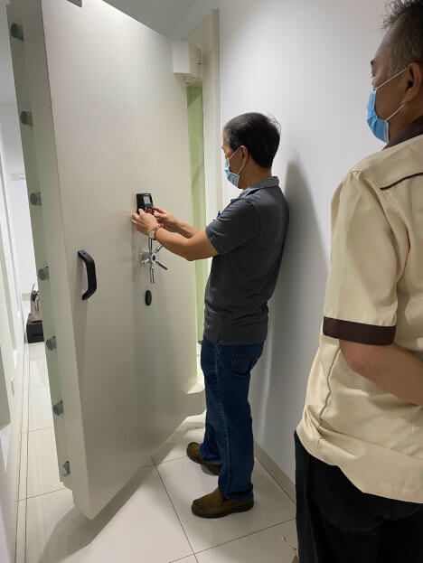 Win Safes installation photo 19 of 37